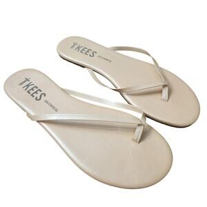 TKEES Glosses Flip Flops Size 9